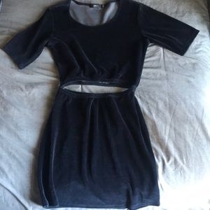 Obey velvet dress